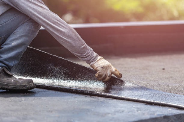 Professional Waterproofing technician working in Kirkersville, OH